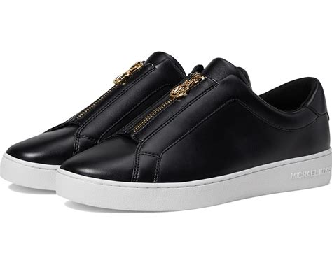 michael kors keaton zip slip on|keaton logo slip on sneaker.